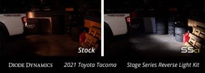 Toyota Tacoma Backup Light Kit - Rear - Diode Dynamics - C1 Pro Stage Series - Red - `16-`23 Toyota Tacoma Backup Light Kit - Rear - Diode Dynamics - C1 Pro Stage Series - Red - `16-`23